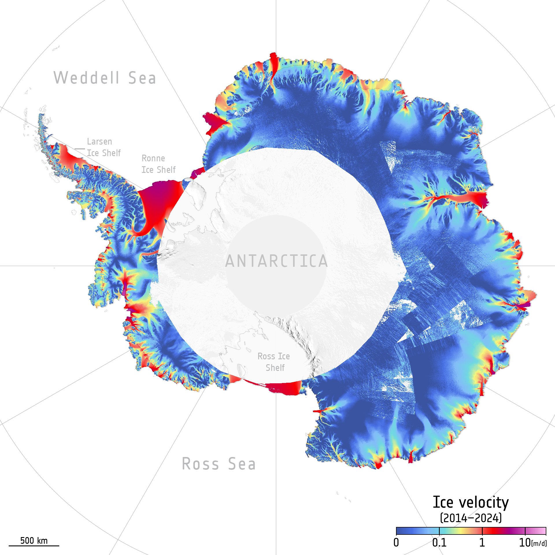 AIS Ice Velocity