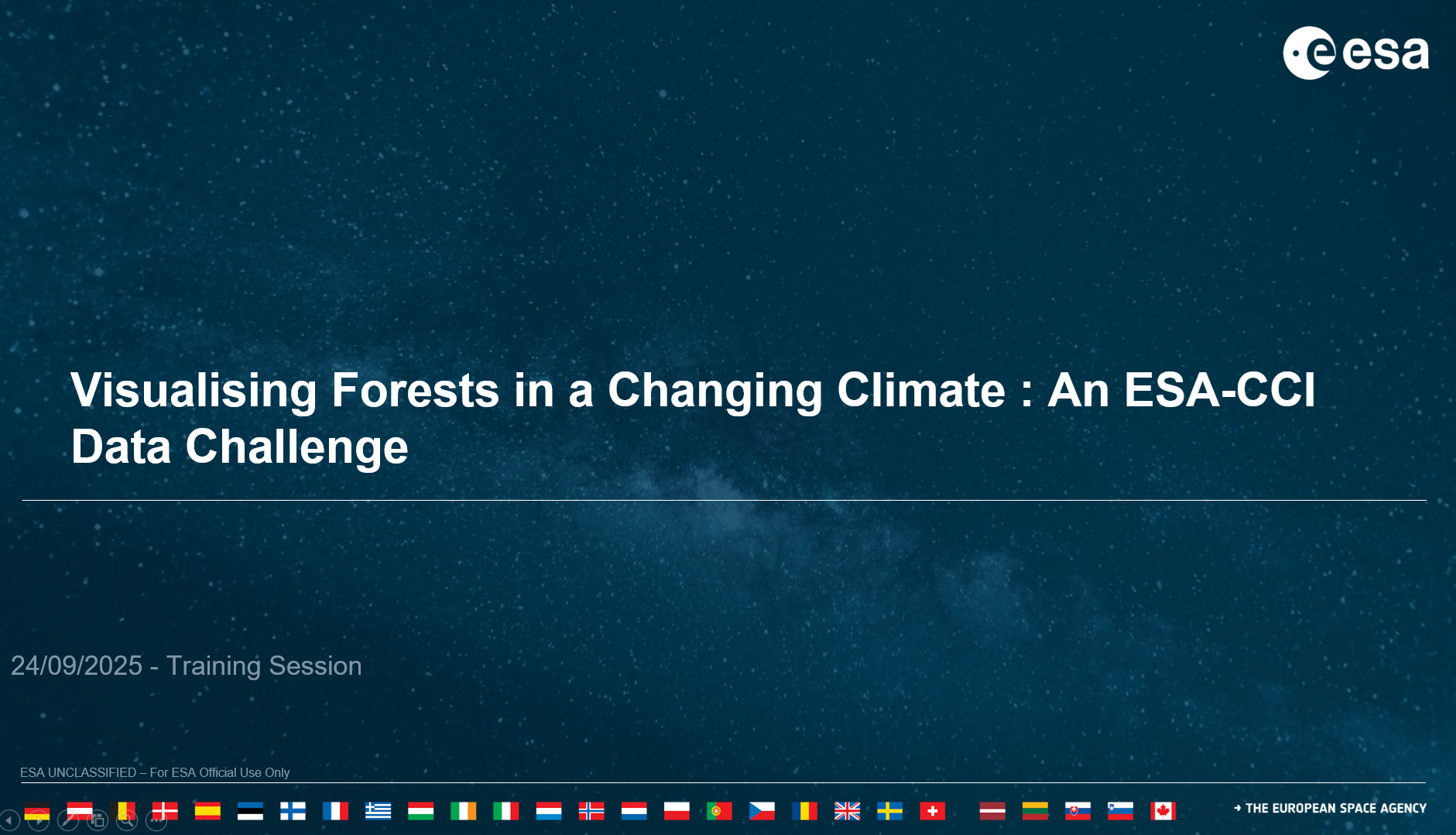 Forests in a changing climate - presentation slides